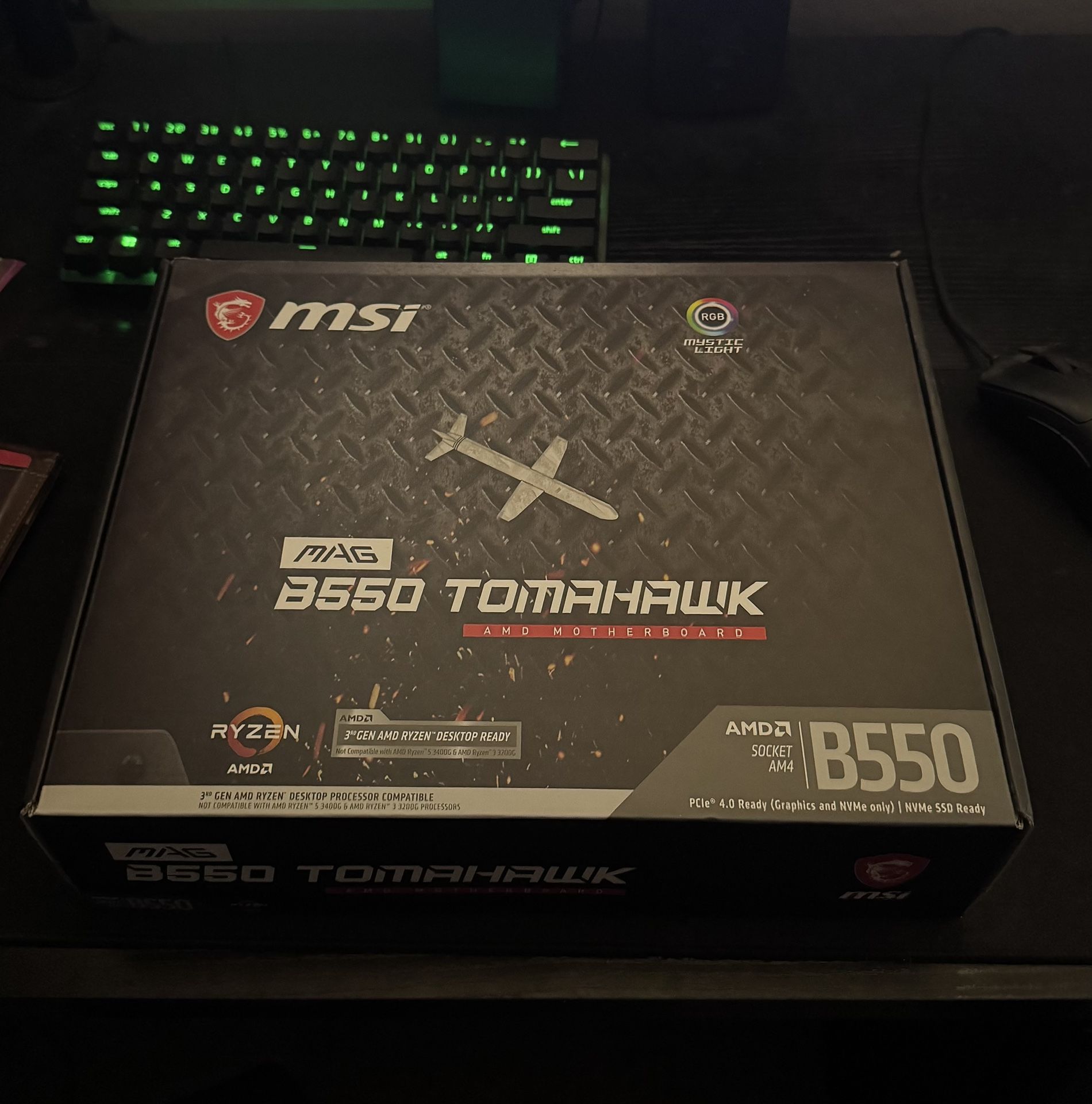 msi b550 motherboard