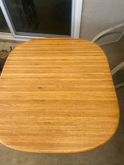 Oak dining table