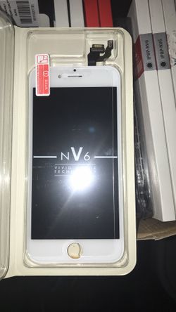 Premium IPhone Screens With Glass Screen Protector & Screen Wipes