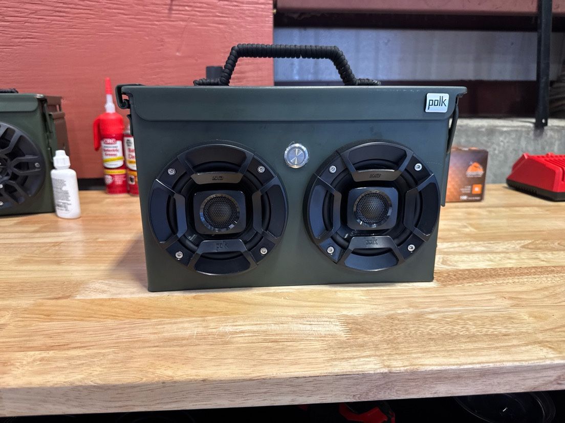 Ammo Box Speaker (Custom Built)