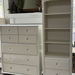 Cafe Kids Solid Wood White Dresser & Bookcase Set for Sale in Hillsboro, OR - OfferUp Cafe Kids Solid Wood White Dresser & Bookcase Set for Sale in Hillsboro, OR - OfferUp