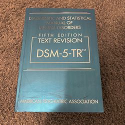 DSM-5 TR Book
