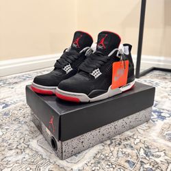 OBO 2019 Air Jordan 4 Retro OG 'Bred'