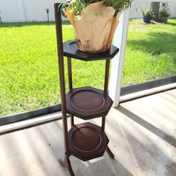 Victorian Style Cake Stand Vintage Bombay Plant Stand Display Shelf