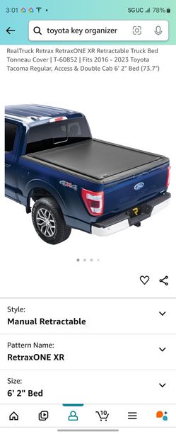 RetraxONE XR for 3rd gen Tacomas 6ft bed