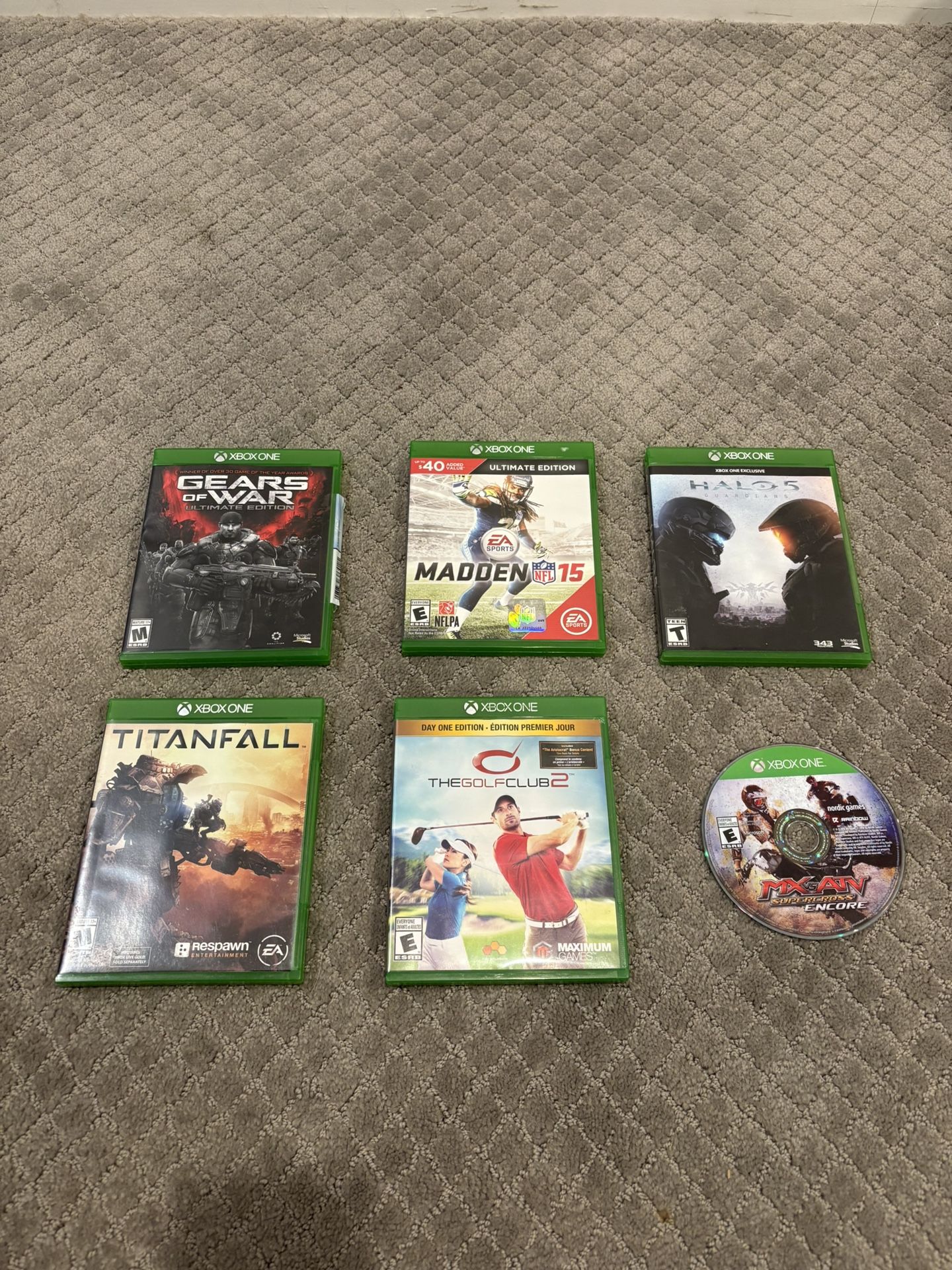 Xbox One Games (6 Total)