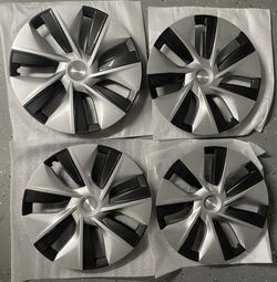 Tesla Model Y Gemini 19” Hub Cap Oem New