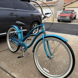 Electra 26” 3-Speed 17.5” Frame Cruiser Comfort Bicycle 