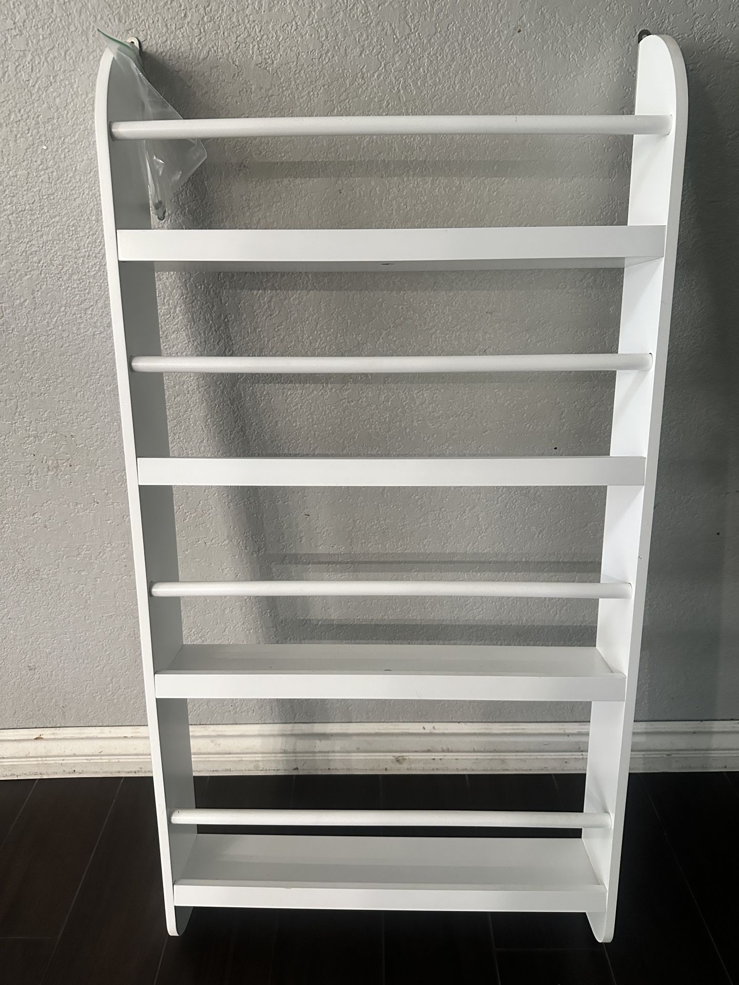 Four Tier Wall Bookshelf