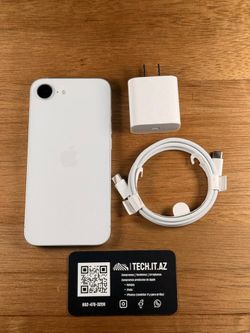📱 iPhone 16e | 128GB | White | Unlocked (Any Carrier)