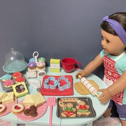 American Girl Doll Baking Table 