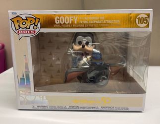Funko Pop Rides Goofy Dumbo Flying Elephant #105