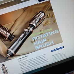 Beautimeter Hot Air Brush, 2" Brush,NEW