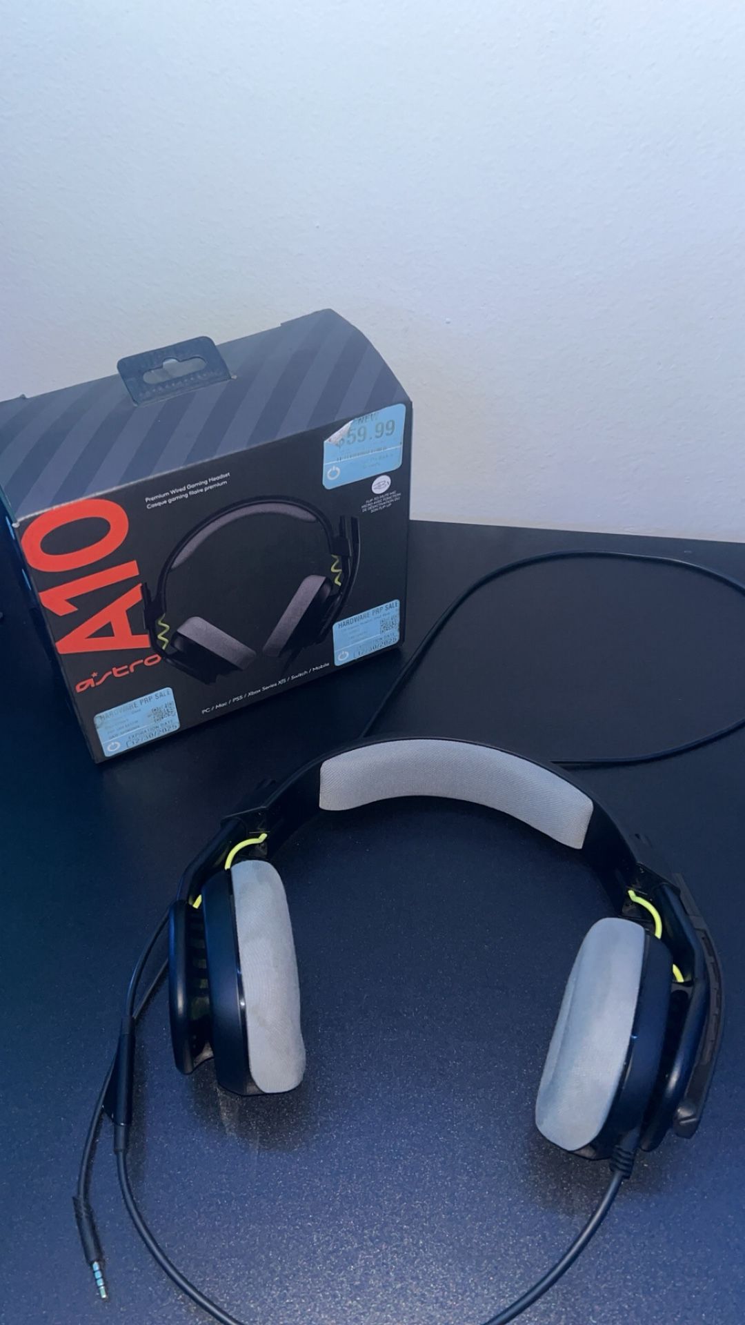 A10 Gaming Headset Compatible For Playstation, Xbox, Nintendo Switch, Pc And Mac