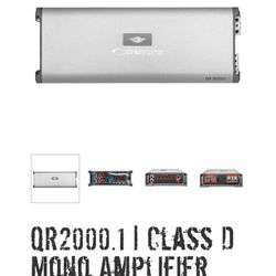 Cadence 2000k Watts Amp(5000 Rms )1ohm Stable High Power Amplifier Qr 2000.1