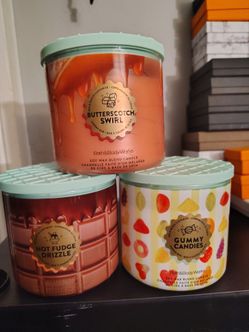 Bath & Body Works 3-Wick Candle Set of 3