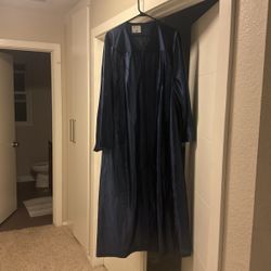 2 Herff Jones Blue Graduation Gowns