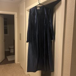 Herff Jones Blue Graduation Gown