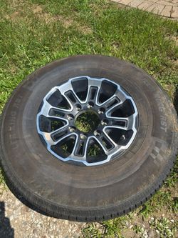 Trailer rims and tires