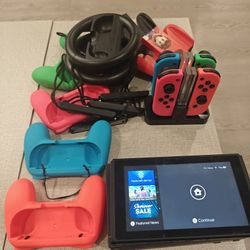 Nintendo Switch V1 4 Remotes & Accessories 