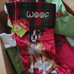 Dog Christmas Stockings 