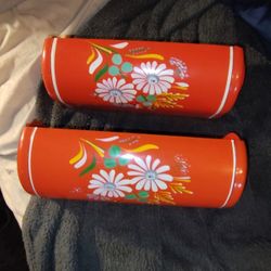 Metal Box's 2 Of Them For Extra Large Paper Towels And They Are Going To Be $20:00 Dollars Each Hand Painted 