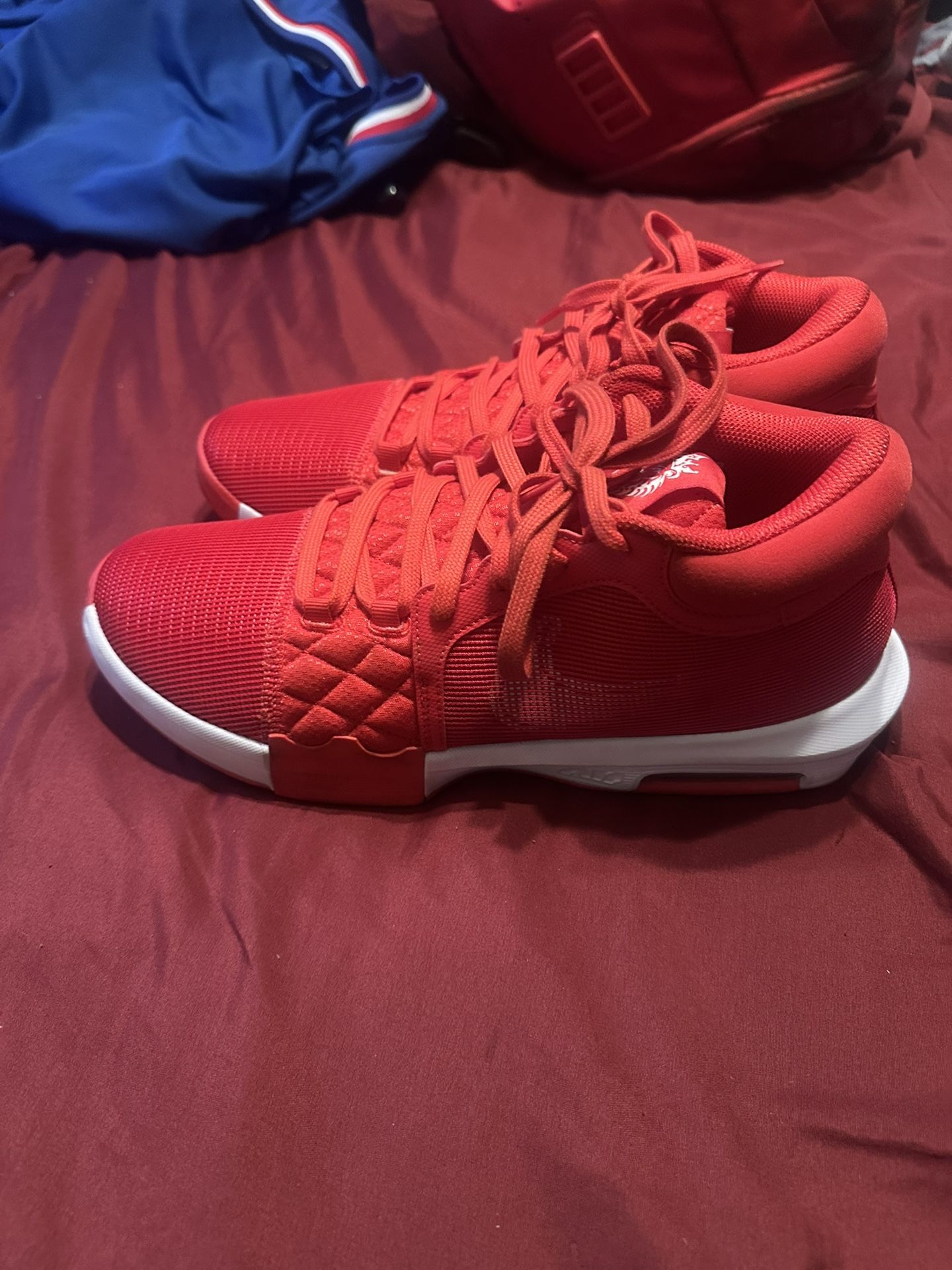 Red Nike LeBron Witness 8
