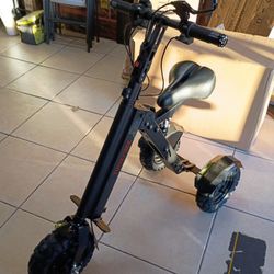 Tomofree 3 Wheel Scooter for Adults, Foldable Mobility Scooter with Seat, Top Speed 15 Mph Electric Scooter for Adults Lightweight Electric Trike 