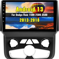NEW SEALED – Android 13 CarPlay Dodge RAM 2013–2018 Android 13 Car Stereo 9” CarPlay 2+64G