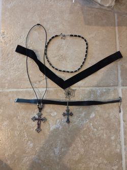 Necklaces, costume jewelry