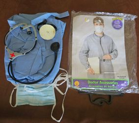 Doctor/ Surgeon Halloween Costume Accessories Set One Size