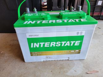 Interstate Deep Cycle Marine Battery