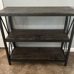 (New) 36” Wide 3 Tier Bookshelf