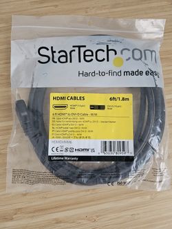 HDMI To DVI 6 Foot Cable