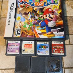 Mario Party DS Nintendo Game with Case & Manual Complete + lot 7 games