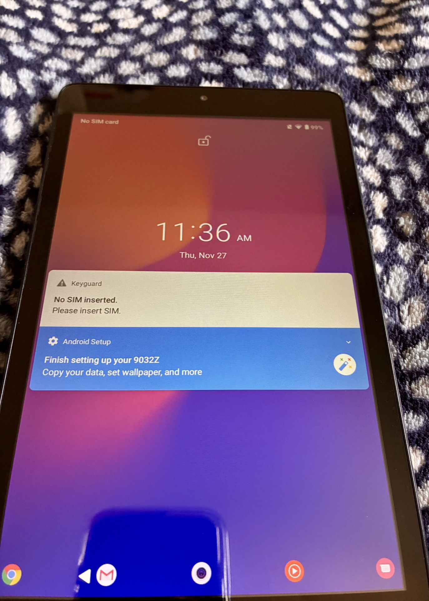 Alcatel Android Tablet 8” – Fast, Reliable, Great for Videos + Case