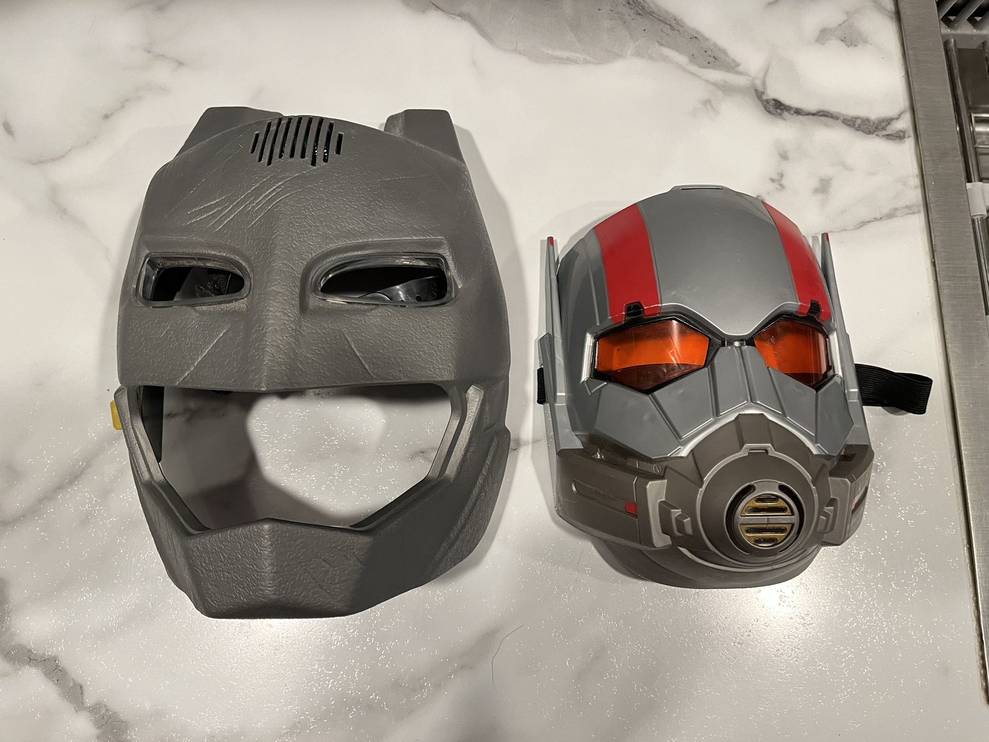 Mattel Batman Voice Changing Mask And Antman Mask