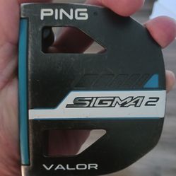 Golf Club Right-Handed PING SIGMA2 Valor Black Dot 34 Inch Mallet Putter