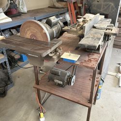 Disc Sander & Jointer Combo