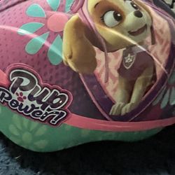 Paw patrol skye bike helmet small 48-52