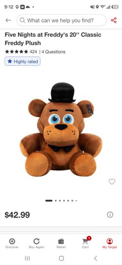 Five Nights at Freddy's 20" Classic Freddy Plush