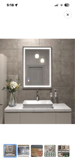 Bathroom Mirror lights Anti-Fog