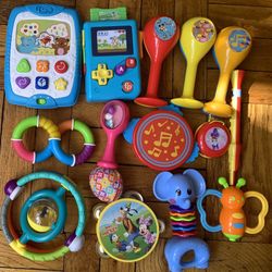 Lot of 14 Toys For Little Kids, 2 Are With Sounds P/up Brooklyn NY 11229