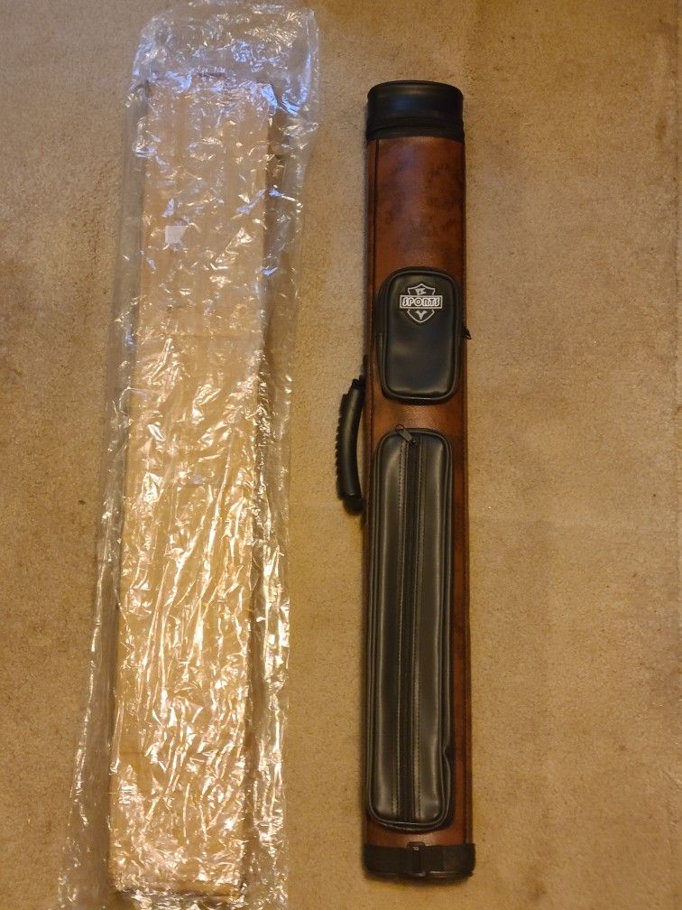 Sports - 2 Pool Cue Hardcase/New In box