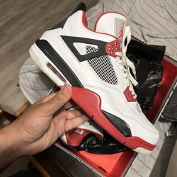 Jordan Fire Red 4 Size 13
