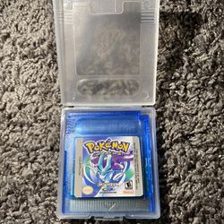 Nintendo Pokemon Crystal Gameboy GBC GBA