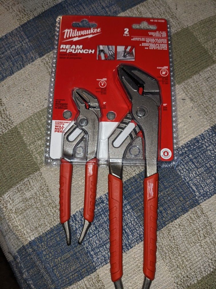 Milwaukee Channel Locks Pliers