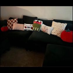 Belffin 6 Seats Velvet Sofa with Chaise × 1