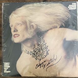 Edgar Winter Autographed Album
