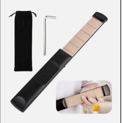 Acoustic Guitar Practice Tools for Beginner, 6 Strings 6 Fret Plastics